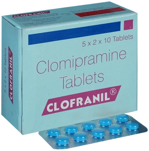 clofranil 25mg tablet 10's